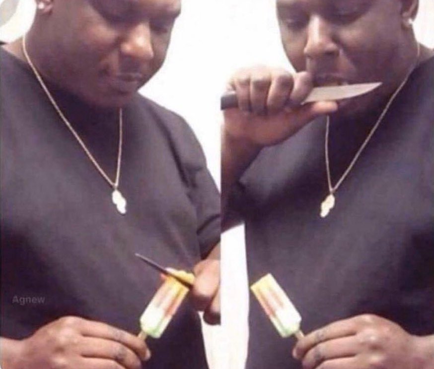 How to eat a popsicle in a room full of men