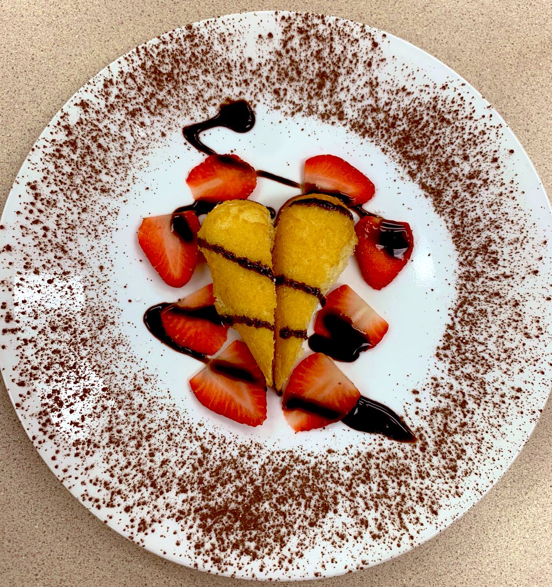 Our Top 3 winners from Ms.Cox’s Garnishing Challenge in Culinary Arts today!  Can you recognize these common Hostess snacks?
#Hostess #SPSCTE #StrawberryShortcakeRoll #SwissCakeRoll <a href="/KickapooChiefs/">KickapooHighSchool</a>