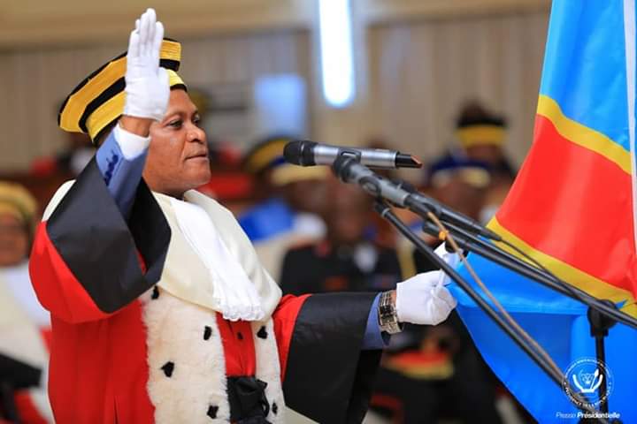 ZakMukendi's tweet photo. #RDC Ce mercredi 19 Février 2020, le Président de la République Félix-Antoine TSHISEKEDI TSHILOMBO a reçu le serment de six (6)  hauts-magistrats nommés par ordonnance en date du 7 Février 2020. 
(Images) https://t.co/jXn597a2nm
