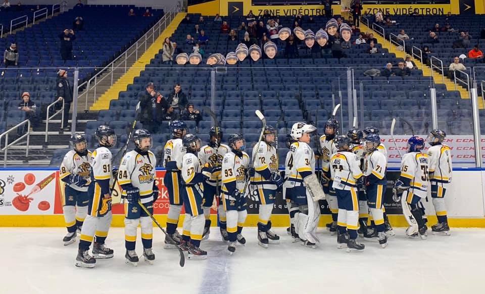 WhitbyHockey's tweet photo. Our Peewee AAA team won both their exhibition games this week, and their 1st tourney game. Unfortunately, they did not have success on the scoreboard today in their 2nd tourney game. However, the memories and experiences will last a lifetime. @tournoipeewee https://t.co/m75fQj37V4