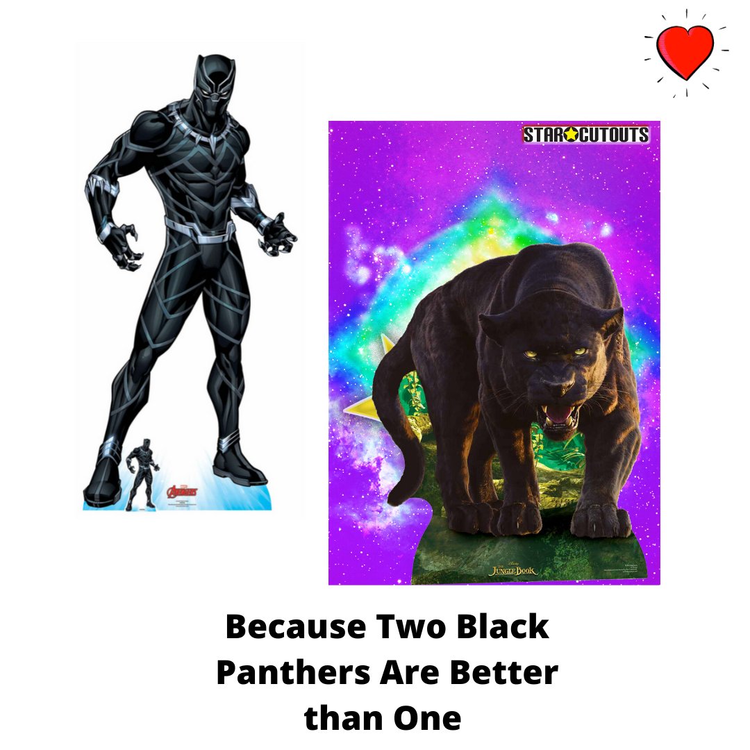 CutoutsLtd's tweet photo. The Eyes- The Astonishing Gaze- The Beauty

Bagheera Black Panther Cardboard Cutout
https://t.co/gkWG8HbpOz

#naturephotography #animallovers #instagood #petstagram #birds #wildlifephotography #art #puppy #petsofinstagram #animalphotography #wednesdaywisdom https://t.co/XEjRXZnqVn