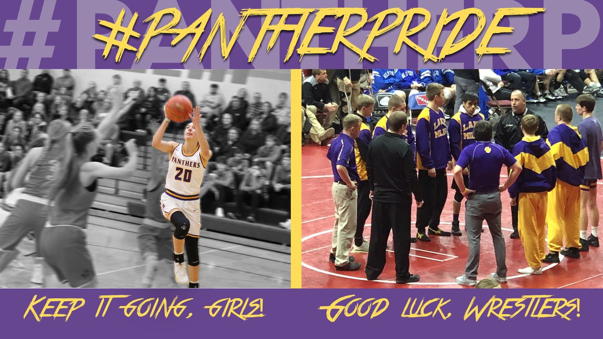 LoMaCSD's tweet photo. What a week for #PantherSports! Congratulations to Lo-Ma girls basketball on last night's win (they'll be playing again this Friday night), and good luck to our wrestlers competing at State Duals today (we'll have updates throughout the day!) #takepride #pantherpride https://t.co/j4oRb1OmQL