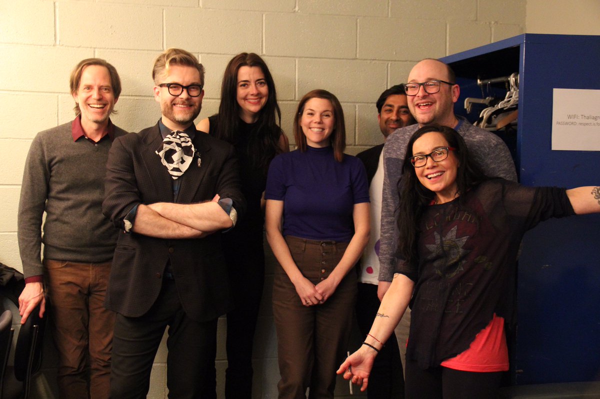 A brief moment of peace fell over the world last night as Uptown Showdown: Realists vs Optimists ended in a resounding tie. Thanks to Janeane Garofalo, <a href="/joshgondelman/">Josh Gondelman</a>, <a href="/CarmenComedian/">Carmen Lynch</a>, <a href="/saurinchoksi/">Choksi</a>, @KevinTownleyJr and <a href="/HallieHaglund/">Hallie Haglund</a> for a great show!