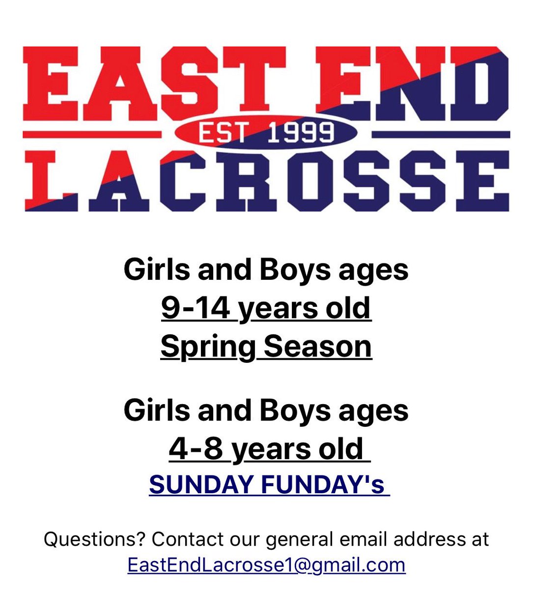 hiddengyms1's tweet photo. There’s still time left. Register your child today!!! 🥍 https://t.co/SLvAPZq76k