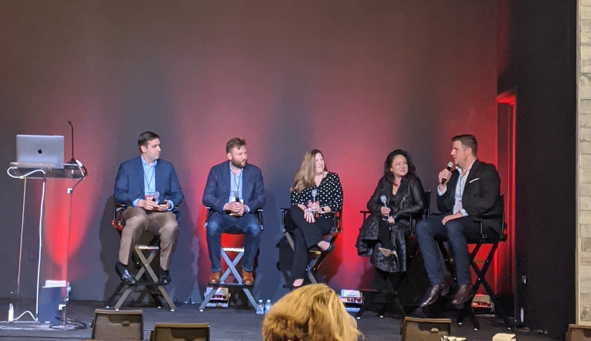 quentin_marquez's tweet photo. @theprospergroup's fearless leader @KrisLuidhardt addressing attendees at #Reeds20 on advertising and creative lessons for 2020. https://t.co/F4GrNc8irn