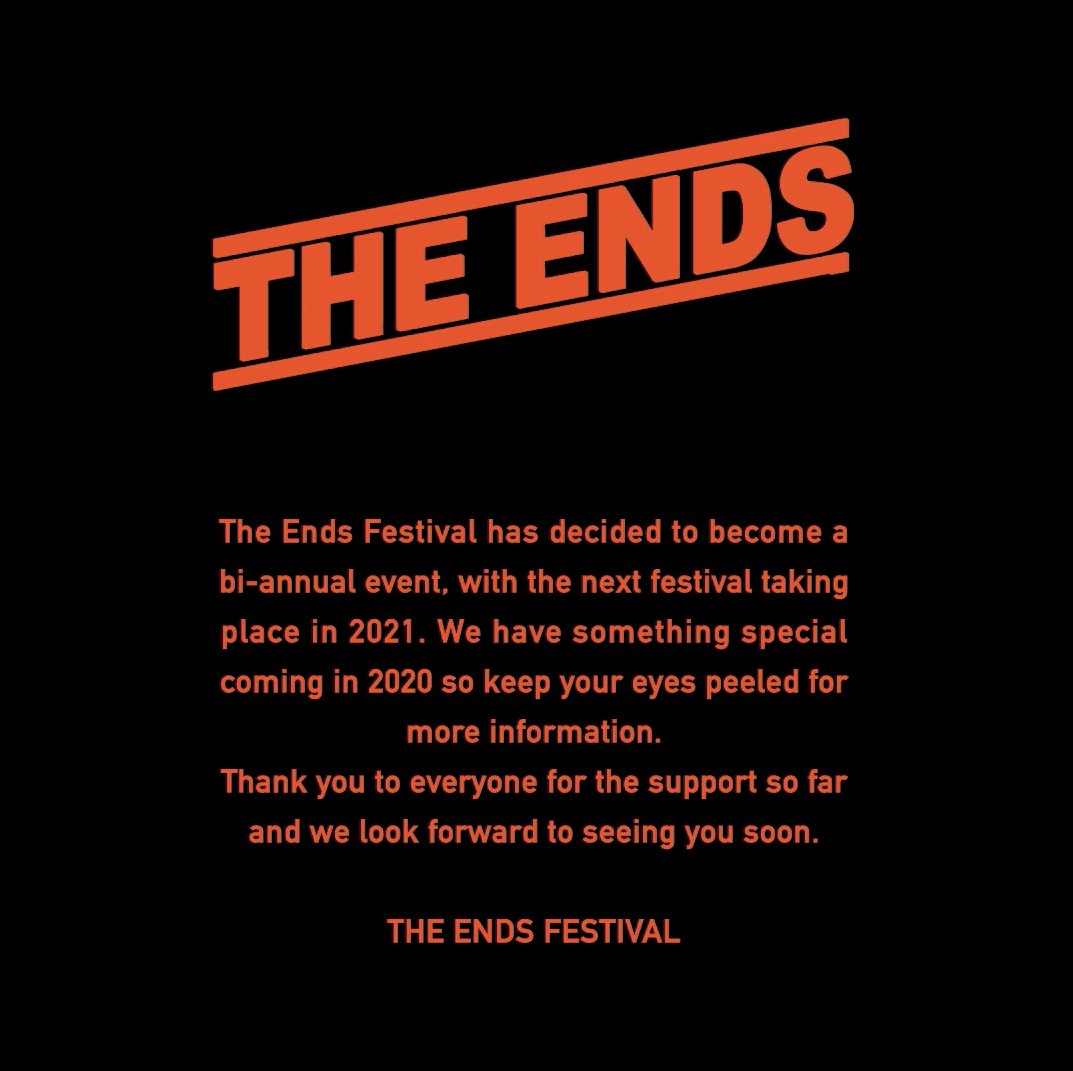 The Ends (@theendsfestival) on Twitter photo 