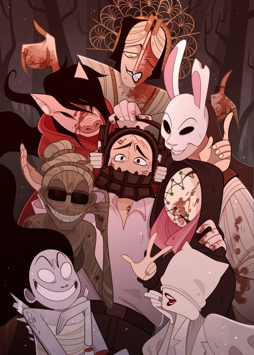 My pieces for #dbd_zine! 

#dbd
#deadbydaylight 