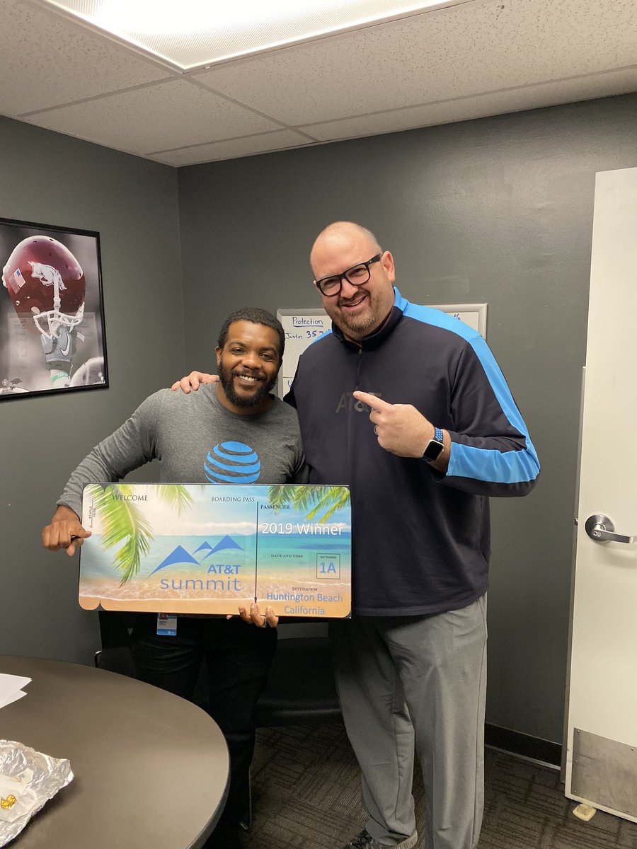 Cliff Mannon (@cliffmannon) on Twitter photo One of the best parts of my job - EVER!!! About to let one of our leaders know that their hard work & effort has paid off as he qualified as one of the best of <a href="/ATT/">AT&T</a>
Congrats to @KGambleatt for being AWESOME!!!
#SummitLife #TitanPower <a href="/NTX_Market/">The NTX Market</a> <a href="/BTX_Market/">Best Texas</a> One of the best parts of my job - EVER!!! About to let one of our leaders know that their hard work & effort has paid off as he qualified as one of the best of <a href="/ATT/">AT&T</a>
Congrats to @KGambleatt for being AWESOME!!!
#SummitLife #TitanPower <a href="/NTX_Market/">The NTX Market</a> <a href="/BTX_Market/">Best Texas</a>