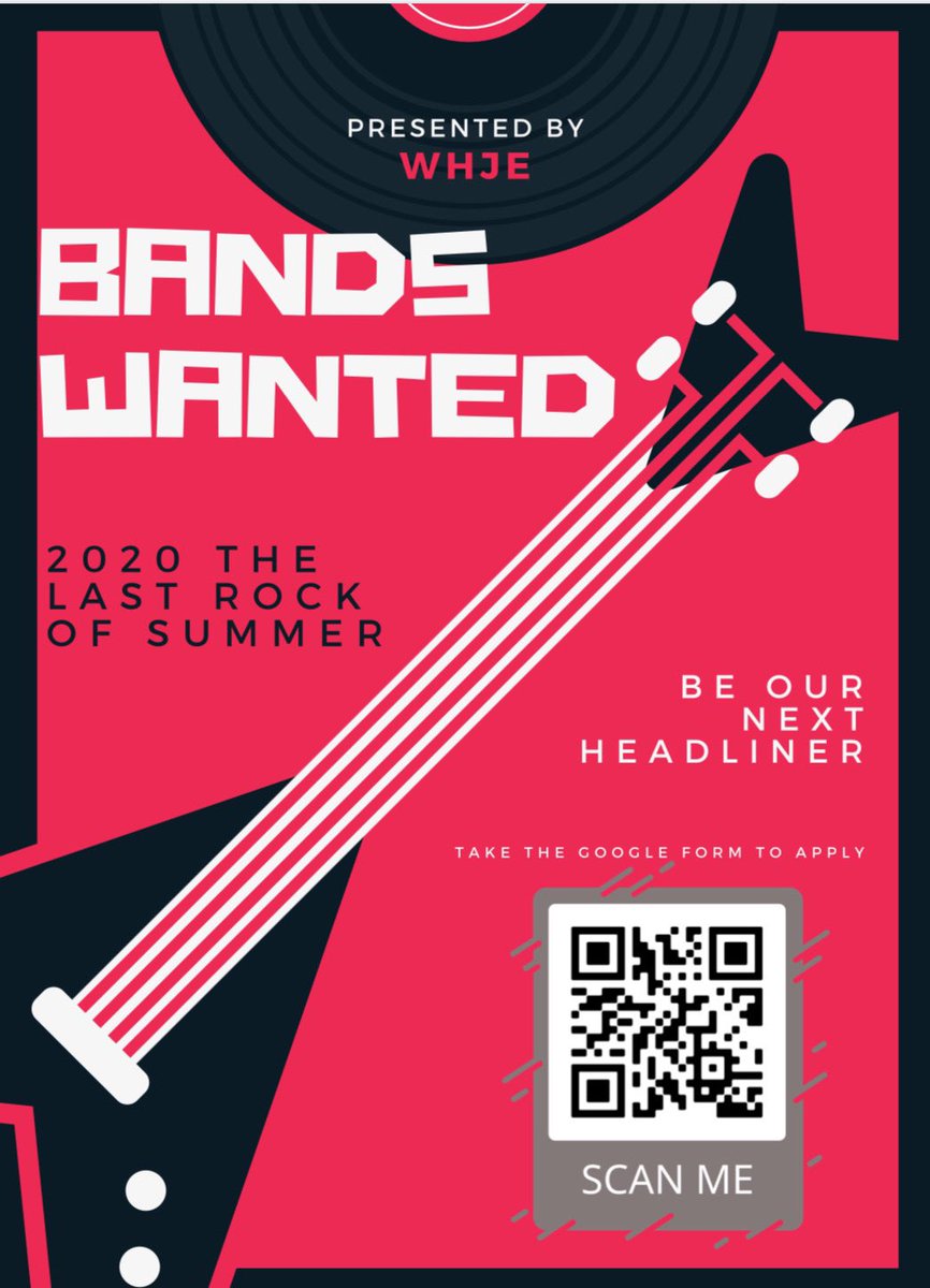 WHJE_Radio's tweet image. Have a band and want to play in the next Last Rock of Summer? Let us know!! #LROS #bandswanted