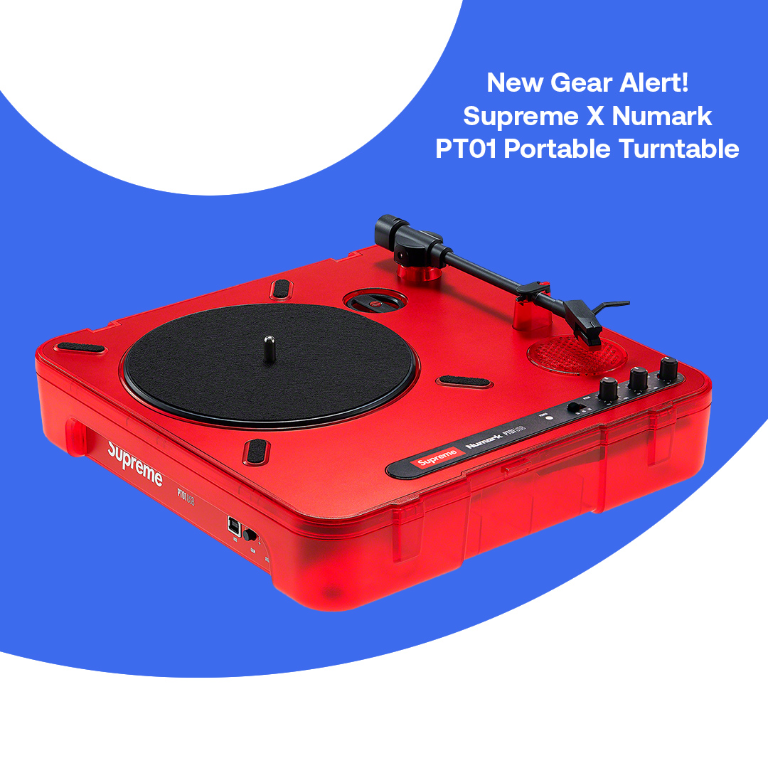 Numark® PT01 Portable Turntable 2個