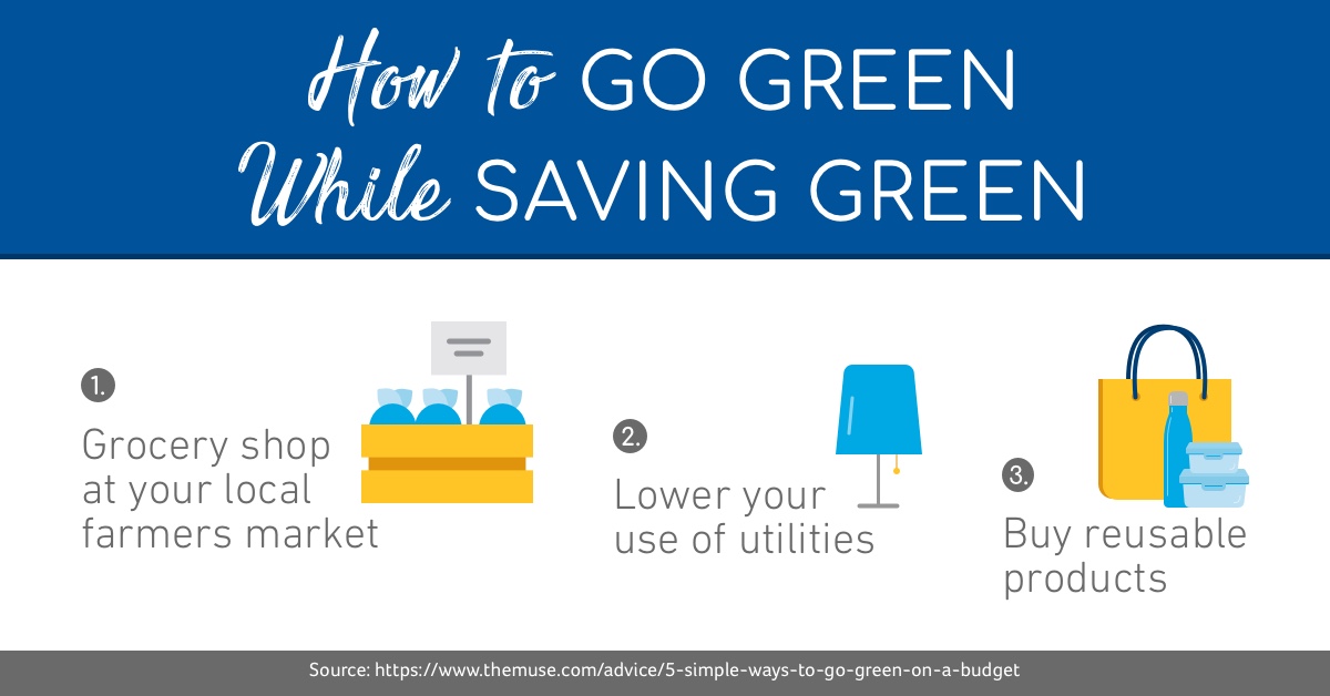 financialclay's tweet photo. Try these tips to help you save the earth while also saving money. 🌎 https://t.co/HdEkb3ETgG via @themuse #gogreen https://t.co/DxjcT4Y9c4