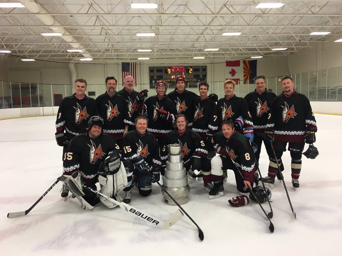 DOOM defeats IBC 9-2 to take the 40+ Gold Division title and adds their name to The Cup for the third time in four seasons. CONGRATS, DOOM!!