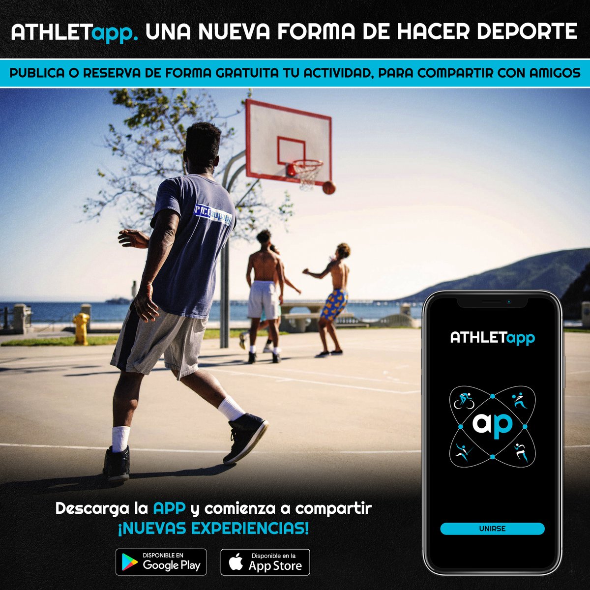 athletapp's tweet photo. ¡Practicar tu pasión en compañía, nunca fue tan fácil!

Comienza a compartir tu actividad o deporte favorito de forma gratuita, con amigos o cualquiera de los usuarios de la mayor comunidad activa del momento.

#actividadesdeportepersonas #athletapp https://t.co/gakrfQW8S9