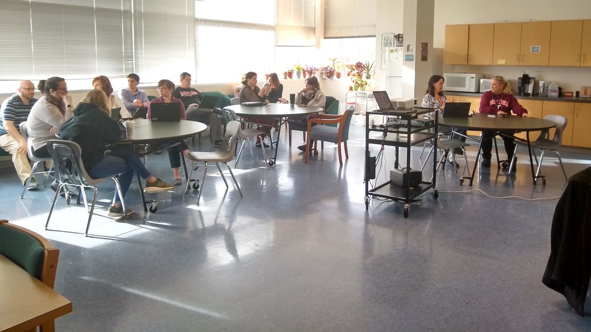 JCRattiFCPS's tweet photo. Terrific #TitanPride Professional Learning today on the three @FCPSMaryland Systemic Initiatives and how they apply to instructional design! #FCPSProud #ThinkFramework https://t.co/MafnT6uFpp