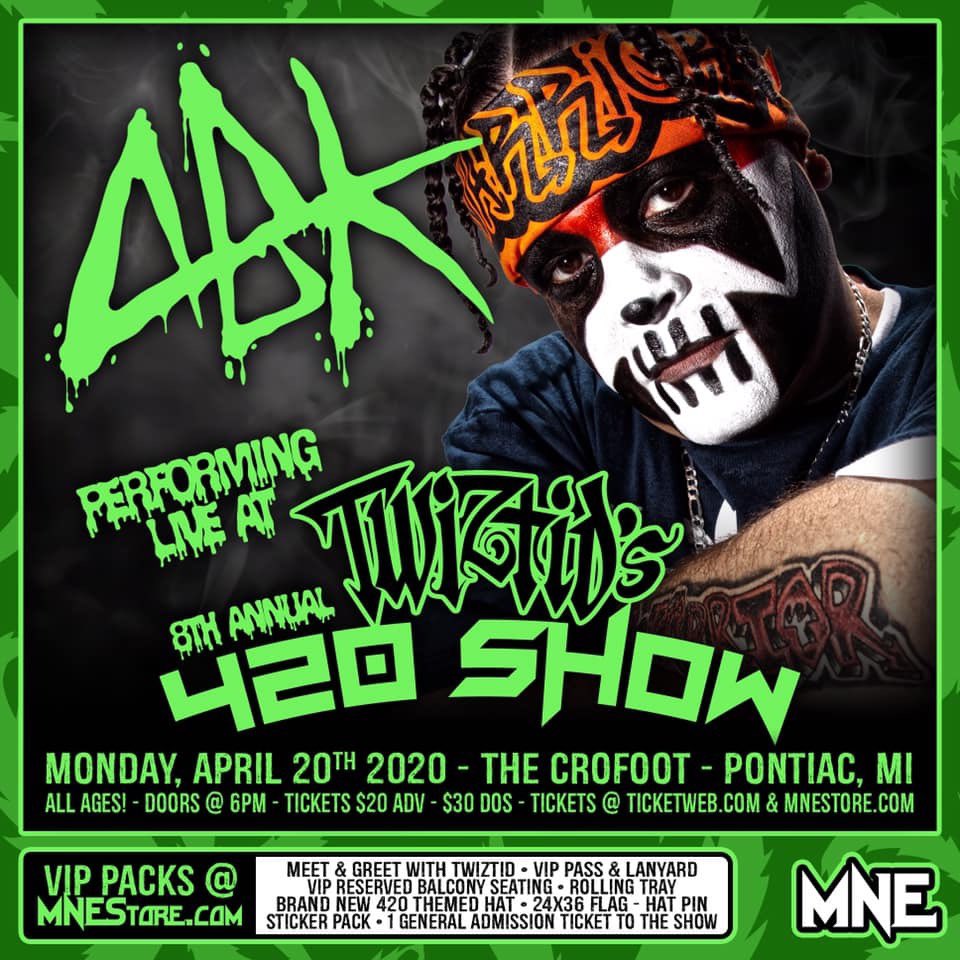 MNEGermany's tweet image. Join #AnybodyKilla at the 8th Annual #420Show in Pontiac, Michigan on April 20th! #GetYourTickets and VIP from the (MNEStore.com)Give Killa a Like/Follow on his Social Media Links below !
IG: @OfficialNativeWorldlnc 
Twitter: @NativeWorldInc
FB: Facebook.com/OfficialABK