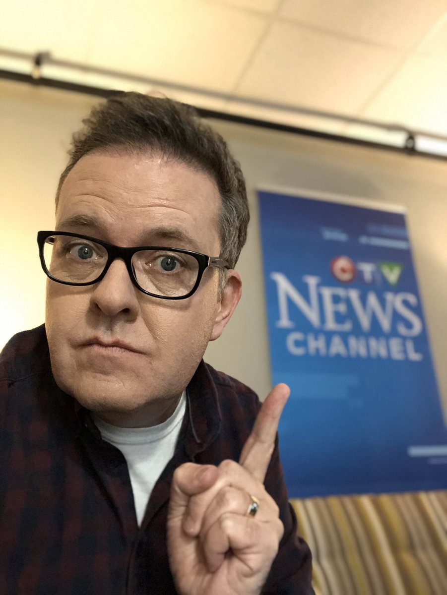 brittlestar's tweet image. HEY CANADA
Enjoy my dulcet tones on @CTVNews at 1:40PM ET w/ @bdthomson @RichardCrouse @samkj27