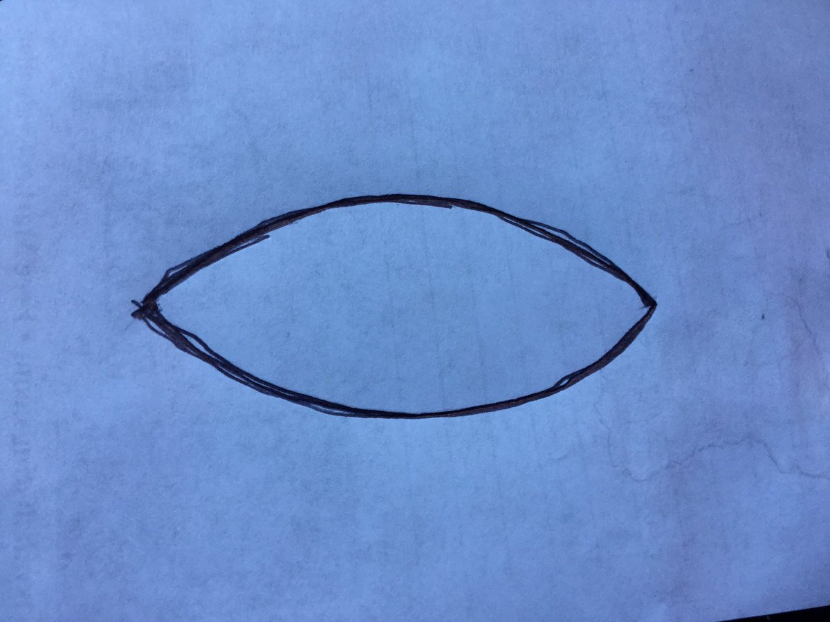 tonygidlund's tweet photo. Just came across this super weird shape! Does anybody know what it is?? Kinda looks like an eye or a football.
🤯 #shape #shapeidentification #sharpoval #trippy #mindblown #conspiracy #illuminati https://t.co/OSShrSrxKP