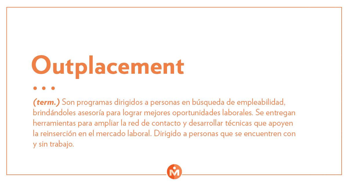 ¿Dominas el significado de #outplacement?

Sabías que #Mandomedio te ofrece este servicio tanto para personas como para empresas.

Conoce más sobre este servicio ingresando en: bit.ly/2SGBqXL

#empleabilidad #haypega #asesorialaboral