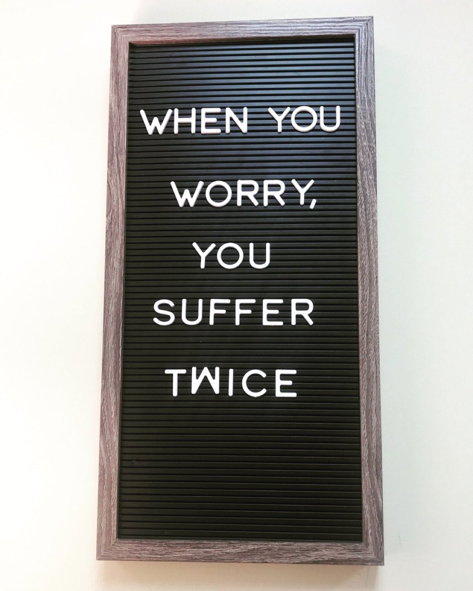 Wood_Psych's tweet photo. Currently up in my office. #worry #anxiety #therapy #whenyouworryyousuffertwice https://t.co/MgaK5NcZBG