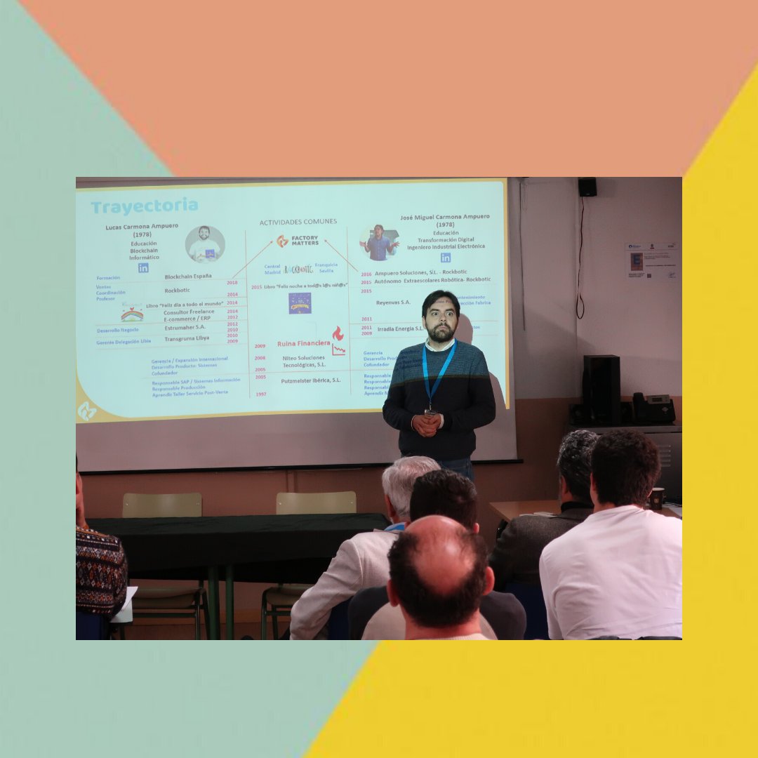 FPJROtero's tweet photo. Y como broche de oro en la clausura del evento, Lucas Carmona, joven emprendedor, compartiendo su experiencia de #autoempleo con los alumnos. #JOBDAY2020 https://t.co/wn9EEdFs2x
