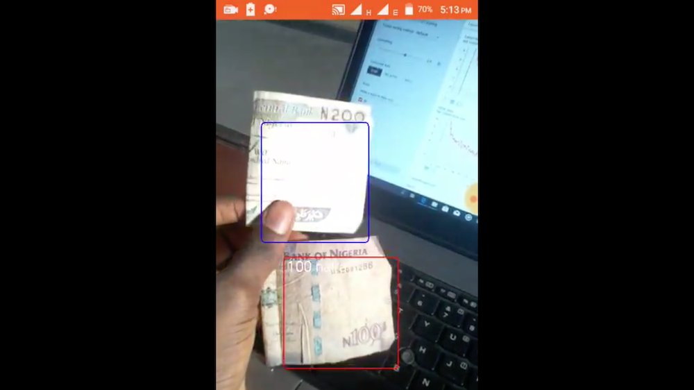 WNDXSchool's tweet photo. @wndxlori @anildash And here's a great example: @OlaOlaoni has an "app that uses machine learning to detect and #countmoney 💵 for the #visuallyimpaired". Nicely done Olaonipekun and we're happy to help spread the word. We've linked it in AHTW. https://t.co/l8ZTgadEmc https://t.co/pCVrAF9WoX