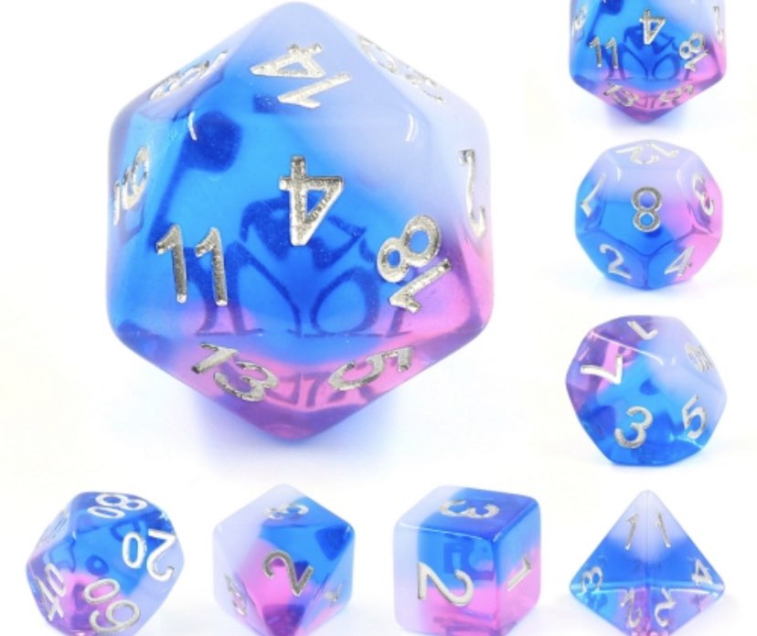 There is something a bit different about the layering on Fae Flash..... do you see?? #WednesdayWisdom #beholdersgaze #diceporn