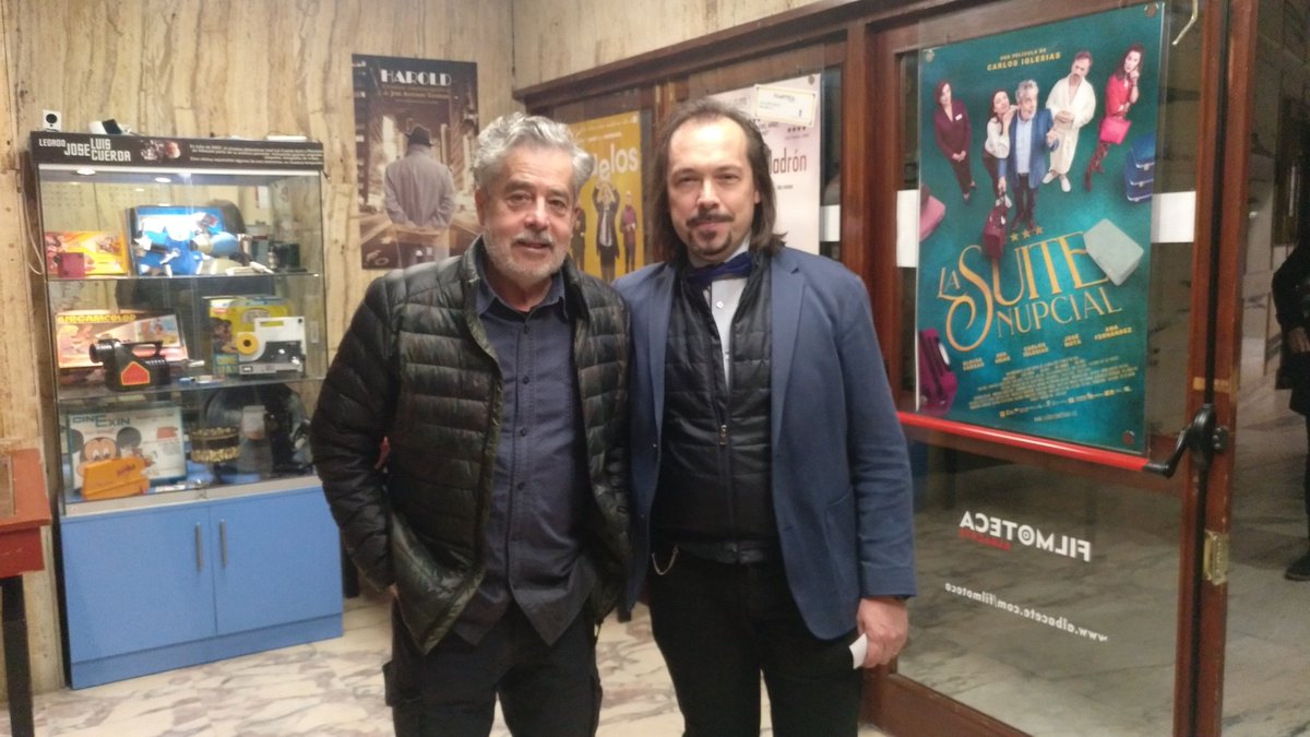 #Querote20 hoy con <a href="/unfranco14/">Carlos Iglesias</a> en #FilmotecaAB que presenta <a href="/lasuitenupcial/">lasuitenupcial</a> 👇el fue el #Querote17 🥇 planazo si estás en #Albacete