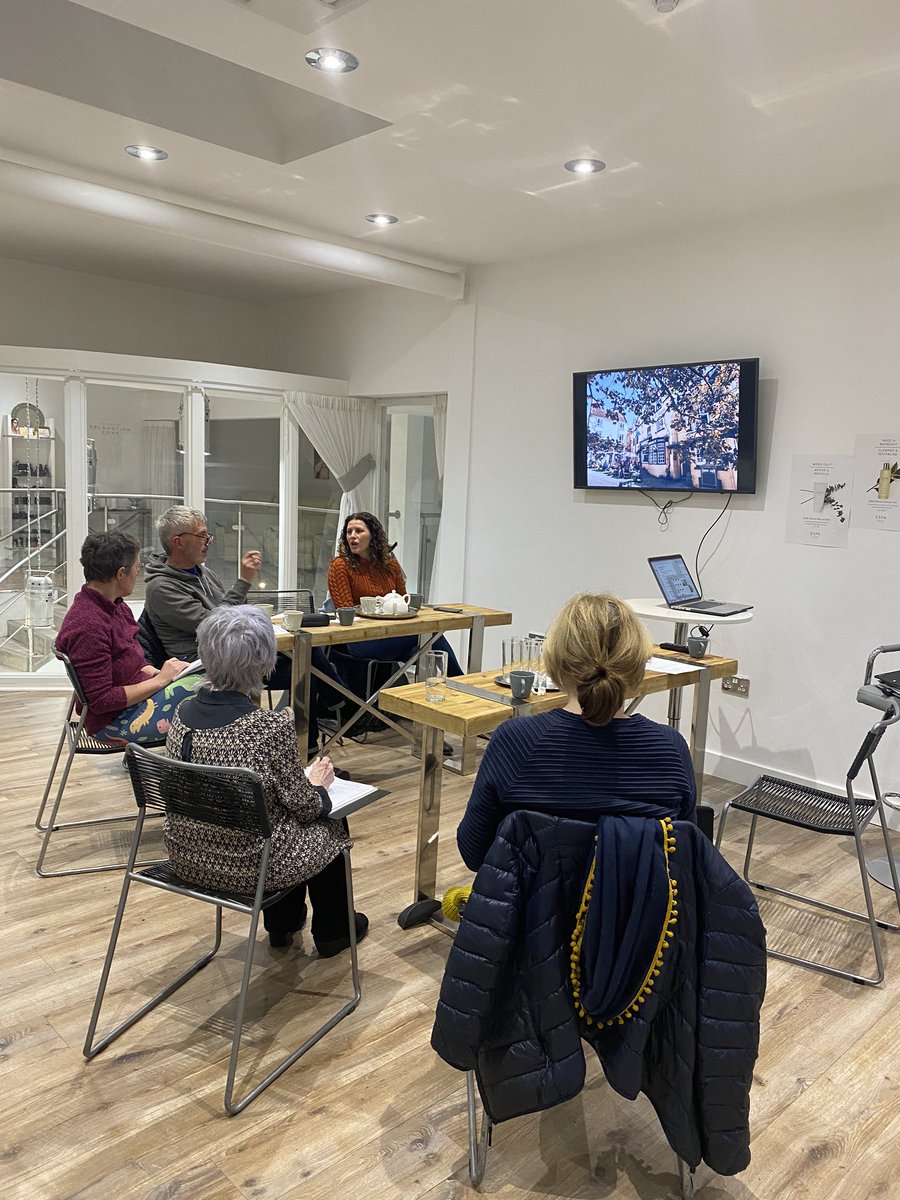 Brainstorming with the marketing group last night #ashbourne