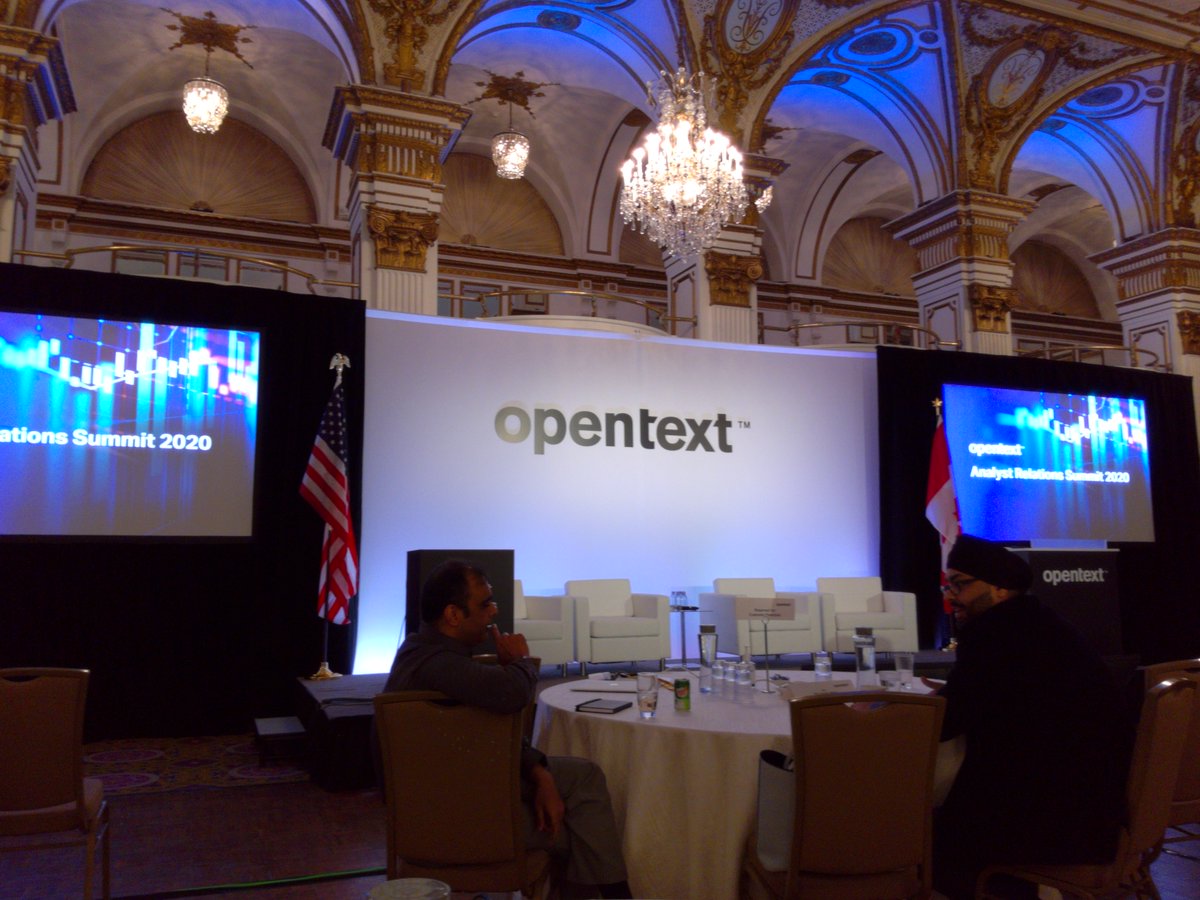 Bradley F. Shimmin (@brad_shimmin) on Twitter photo Well, here we are at the gorgeous, 100-year-old Fairmont Copley Plaza Hotel in Boston, MA for the <a href="/OpenText/">OpenText</a> OpenText Analyst Summit! Lots of great knowledge to be had.   #OTAS20 Well, here we are at the gorgeous, 100-year-old Fairmont Copley Plaza Hotel in Boston, MA for the <a href="/OpenText/">OpenText</a> OpenText Analyst Summit! Lots of great knowledge to be had.   #OTAS20