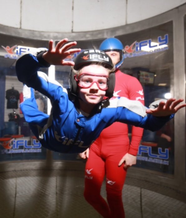 Yesterday what a way to be 10 she ❤️s ifly x