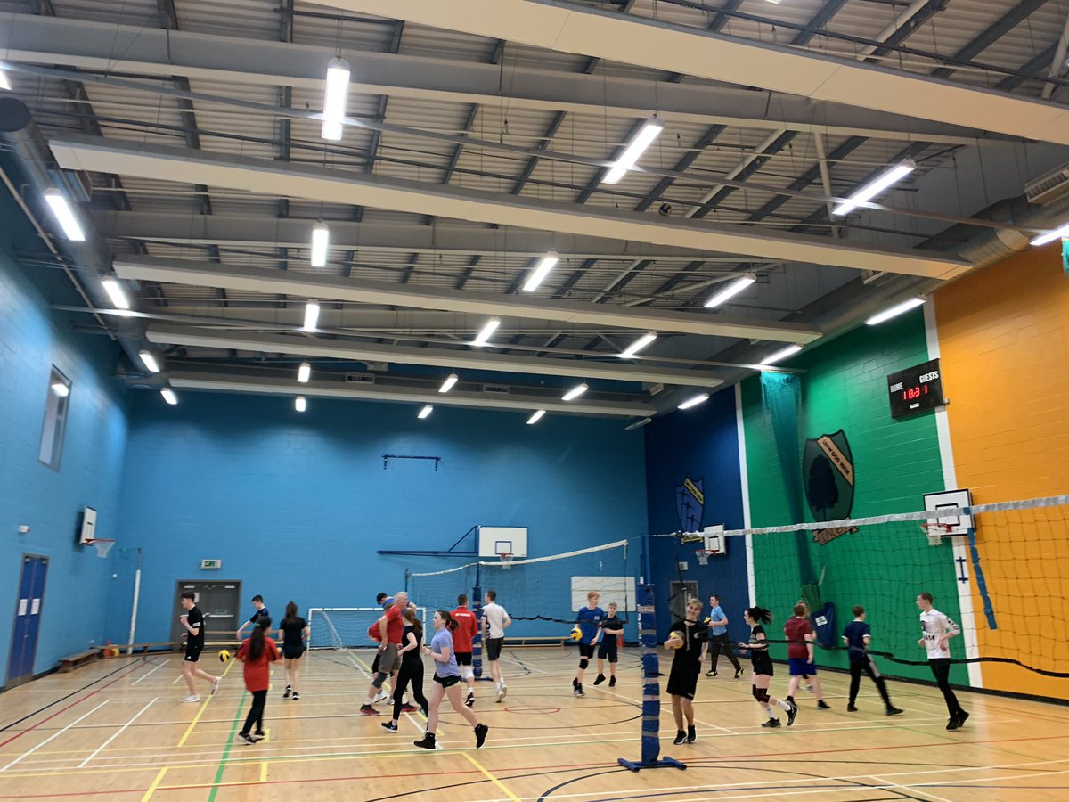 PaisleyWestCSH's tweet photo. Our Volleyball Development Centre back up and running tonight!!! Our last session before the  Junior Volleyball League comes to Renfrewshire this Sunday🏐🙌 Interested in coming to watch? Keep an eye on our socials this week👍 @RLSportServices @RLSS_Paisley https://t.co/mrSwCfcoKZ