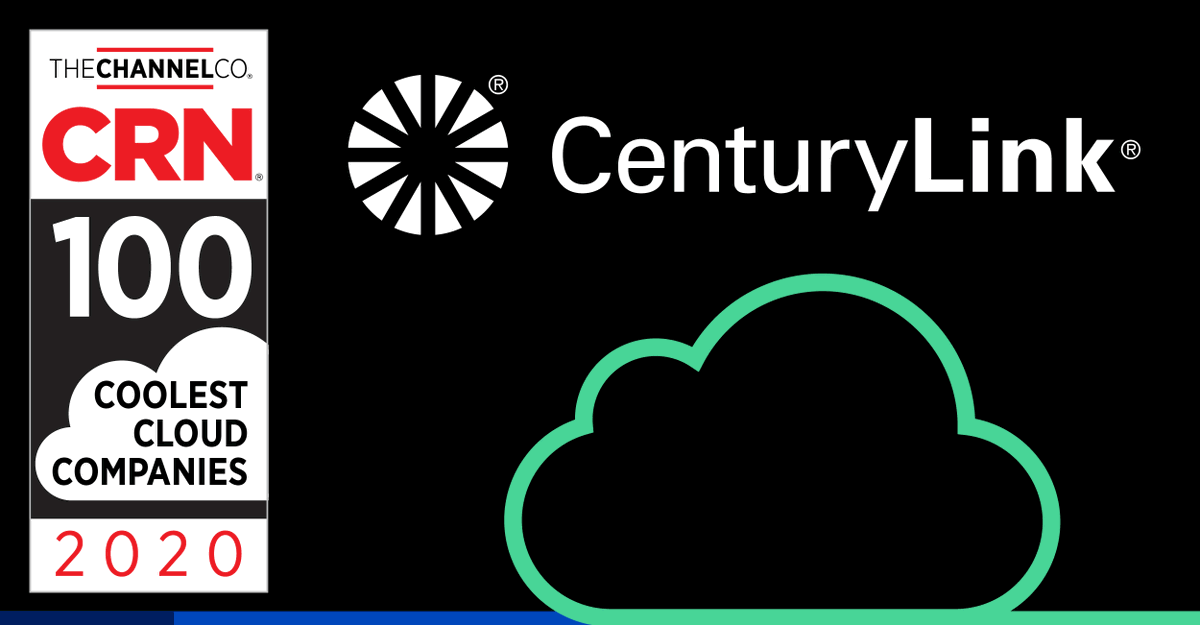 I am proud to share that <a href="/CenturyLink/">CenturyLink</a> is one of <a href="/CRN/">CRN</a>’s 100 Coolest Cloud Companies of 2020! <a href="/CenturyLink/">CenturyLink</a> was selected for this list based on our innovative strategies &amp; partnerships that deliver impactful #cloud technology to customers: bit.ly/3bSOH72 #CRNCloud100