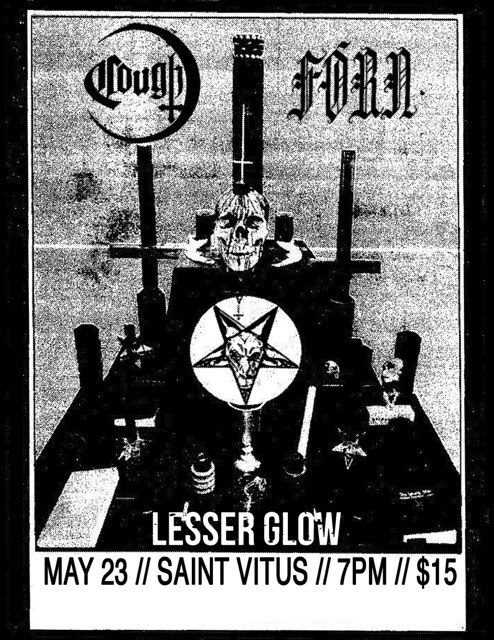 First show announcement of 2020 - Saturday, May 23rd <a href="/saintvitusbar/">Saint Vitus</a> with #COUGH &amp; <a href="/lesserglow/">L E S S E R G L O W</a>:

eventbrite.com/e/cough-forn-l…