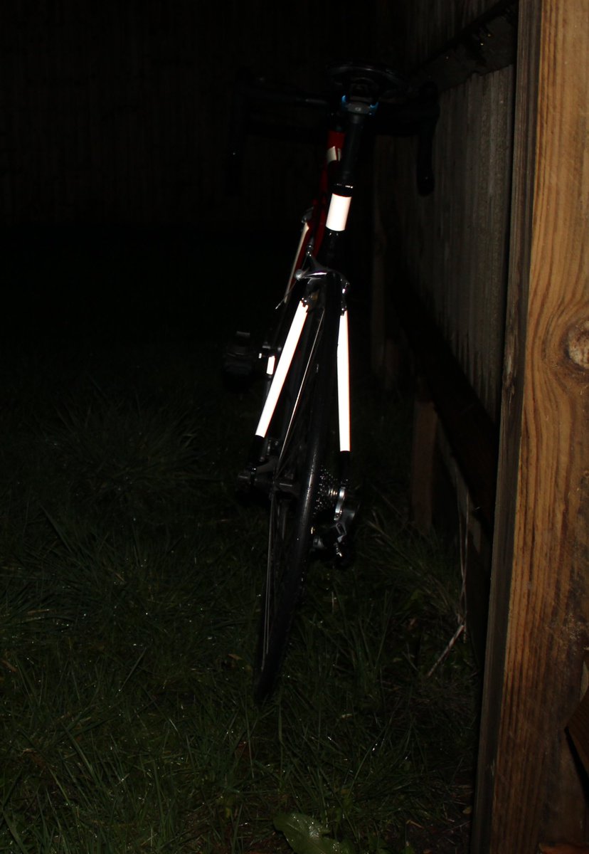 RowingVinyl's tweet photo. If you have to do much cycling in the dark you know how important it is to be seen. Our reflective vinyl stickers are made from high quality vinyl, meeting British standard EN 12899-1 and suitable for outdoor use.

https://t.co/QfYmhHgoc1 https://t.co/RrS431cY8M