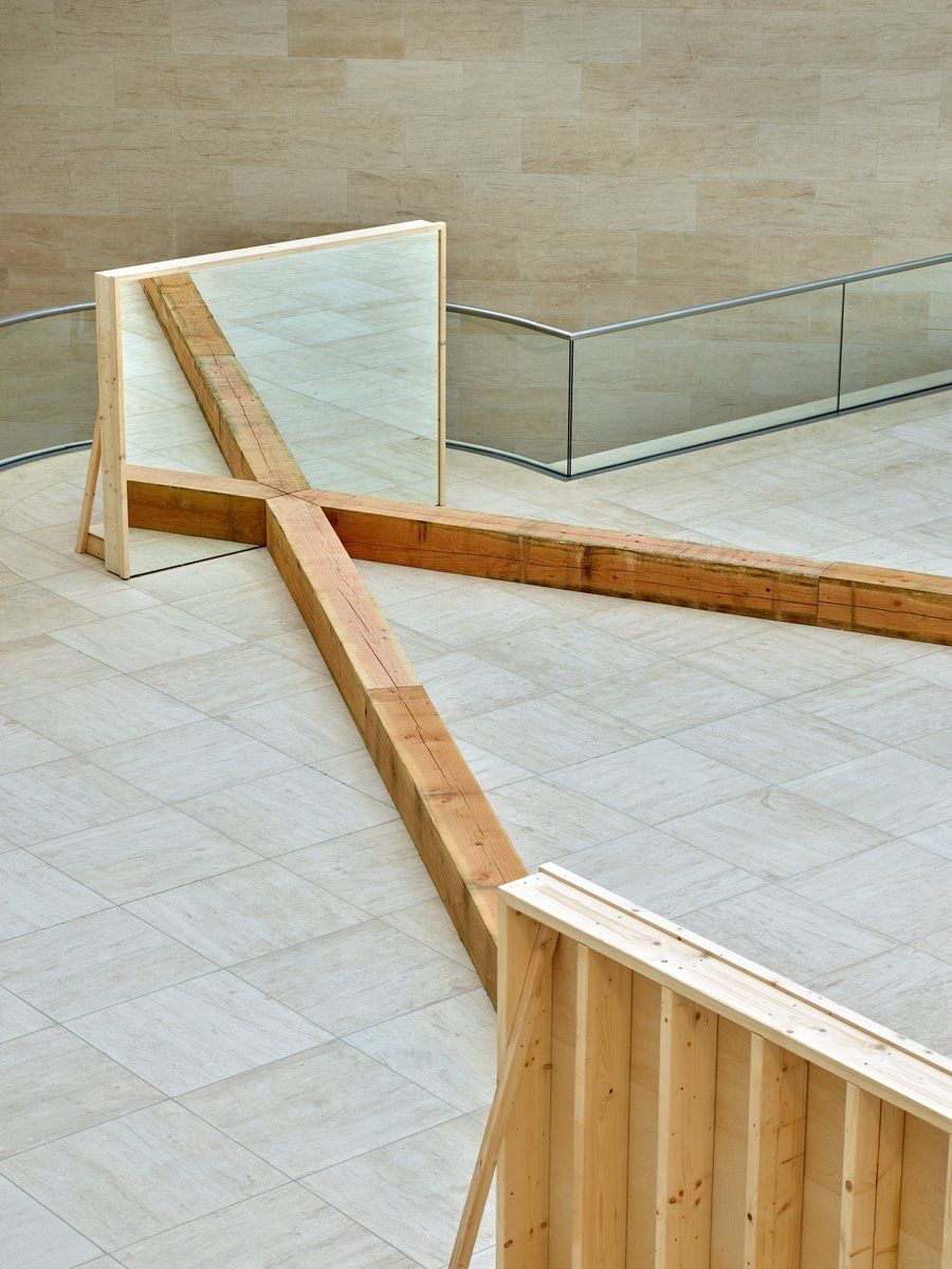 CastelliGallery's tweet photo. "Robert Morris. The Perceiving Body” - curated by Jeffrey Weiss, is now on view at Mudam Luxembourg through April 26, 2020 https://t.co/Mzd86GQ4n5 #RobertMorris #CastelliGallery @mudamlux https://t.co/xuFhvwPlrR