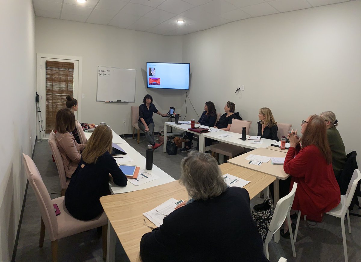 Thank you <a href="/kathleenstetson/">Kathleen Stetson</a> for the incredible class today over mindfulness! #coworking #community #entrepreneur