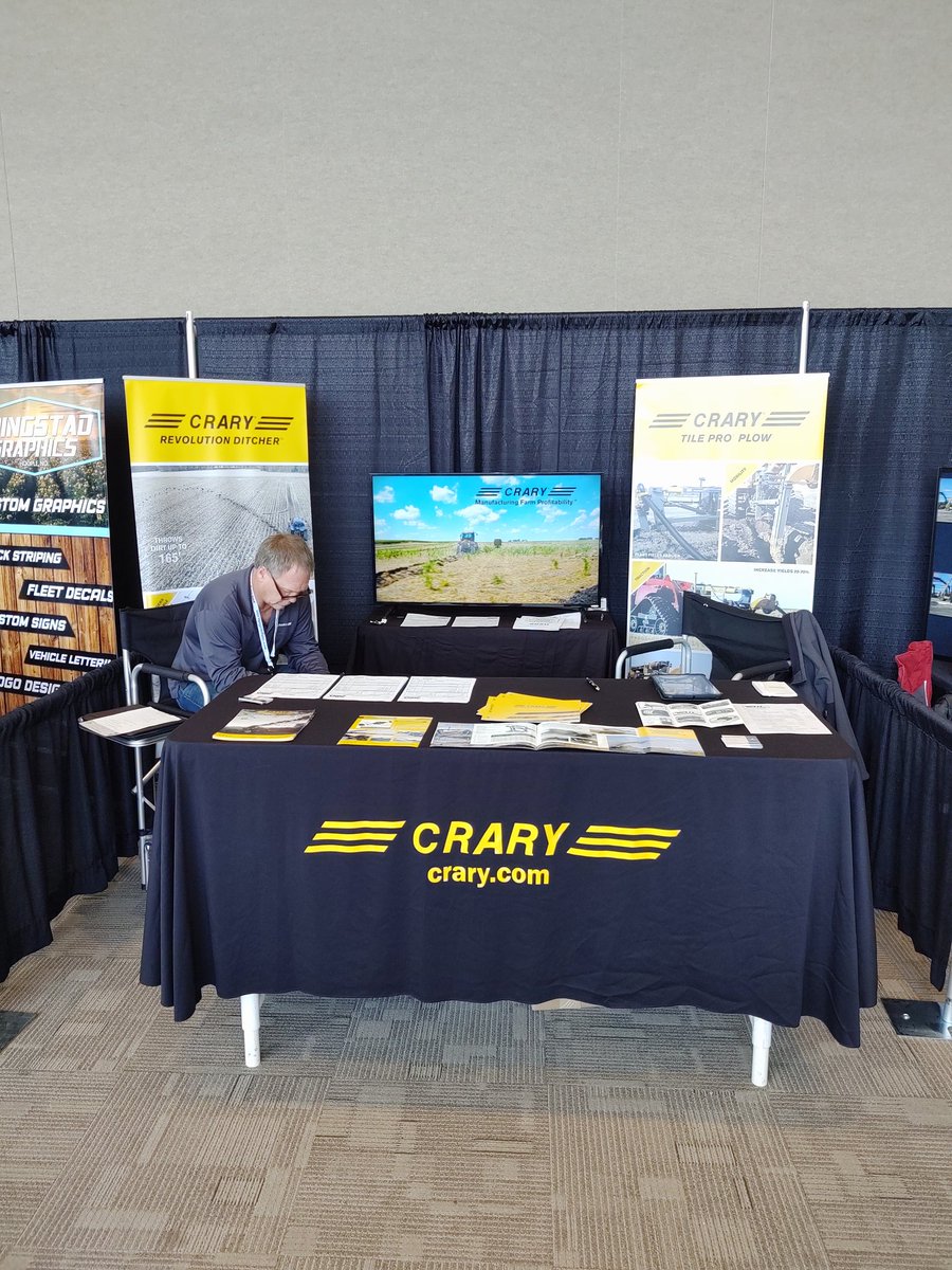 RMNwheatfarmer's tweet photo. Make sure to stop by and check us out at the #InternationalCropExpo. both 52. Let us show you how the #RevolutionDitcher will make your farm more profitable. #CraryAg https://t.co/z0jQ83y7Np