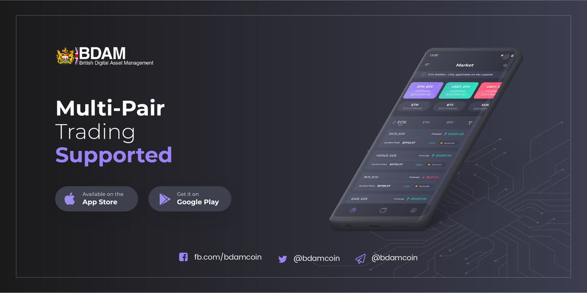 bdamcoin's tweet photo. Do you know that BDAMX App supports trading in all leading pairs? Download BDAMX App to start trading now! https://t.co/mjNEhPikZs
#bdam #bdamx #cryptoexchange #cryptotrading #dex #topieo #topexchange #bdamexchange #cryptocurrencies #cryptoapp #bdamxapp https://t.co/WGP0wIR8O4