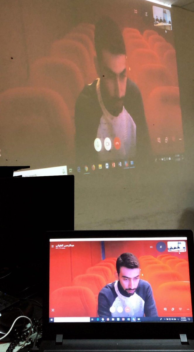 جماعة المناظرات بجامعة نزوى تجري تدريباً حي مع الزملاء المتناظرين من فريق جامعة الأميرة سمية بالمملكة الهاشمية الأردنية <a href="/PSUTOFFICIAL/">جامعة الأميرة سميّة للتكنولوجيا</a>
استعداداً لمنافسات #البطولة_الوطنية_الرابعة_للمناظرات

كل الإمتنان والشكر.