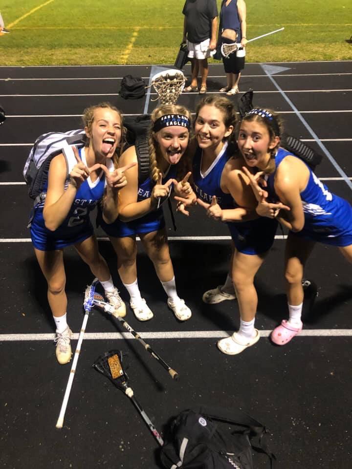 ELHS girls lax tweet media