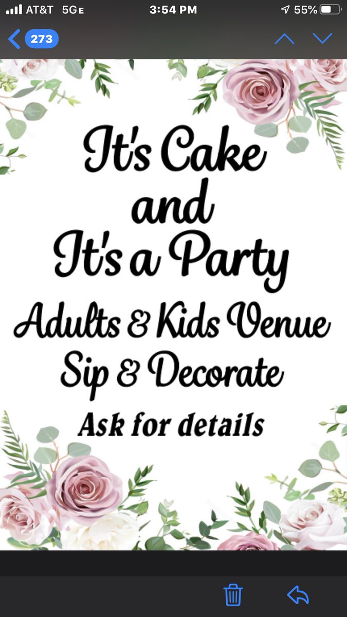 EdbCreations's tweet image. Edible creations just a party venue come  celebrate with us your next event and learn to decorate