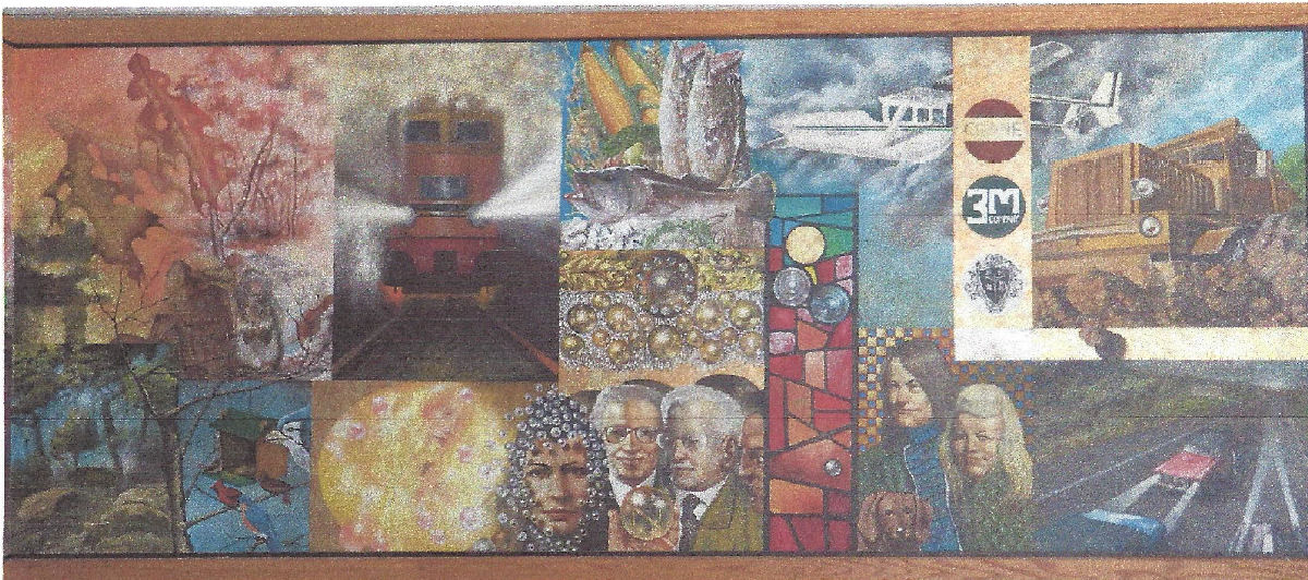 The Elizabeth Carey DAR Chapter &amp; The City of Nevada are teaming up to find a location for the Siegfried Reinhardt Mural. Any suggestions? #ournevadamo