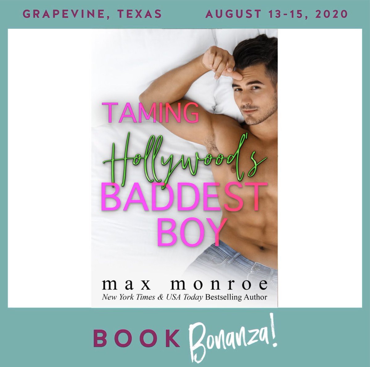 Happy Wednesday y’all! Check out the cover for Taming Hollywood’s Baddest Boy by New York Times and USA Today bestselling author Author <a href="/authormaxmonroe/">Max Monroe</a>!

authormaxmonroe.com
