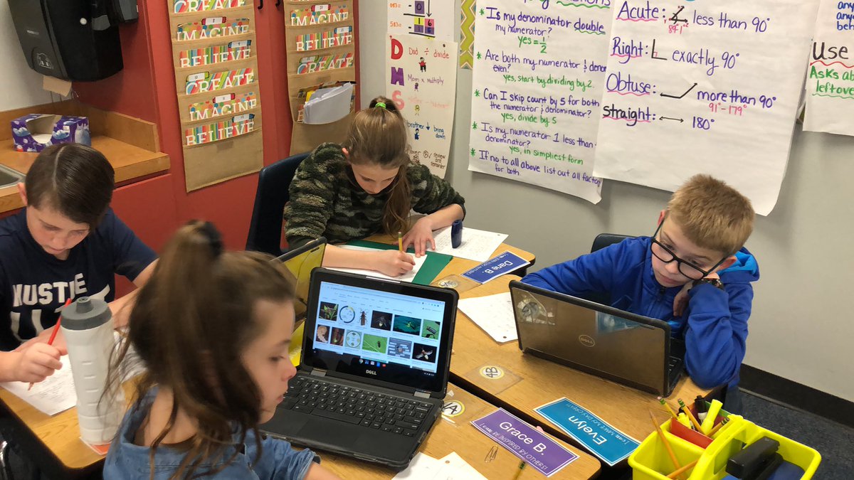 mintgonery's tweet photo. We love using the Chromebooks to research fireflies, after reading the book “When Lightning Comes in a Jar” by Patricia Polacco for our open house author study. #inspiringchaps @AISDBrockett https://t.co/h9cF6xEEdb