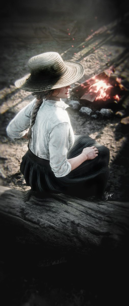 Since Twitter loves Sady so much I've decided to suprise you all with a moody shot for #WallpaperWednesday. 😘

‼️Vertical image‼️

#VirtualPhotography #RDR2 #redeadredemption2 #SocietyOfVirtualPhotographers #TheCapturedCollective #ArtisticofSociety #VGPUnite #ShotwithGeforce