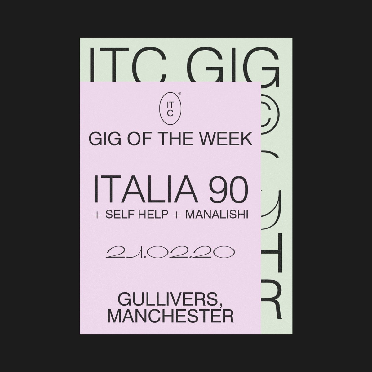 GOTW25

This Friday at Gullivers SABOTAGE MCR host recently announced SXSW guests Italia 90 on a spectacular bill alongside Self Help and Manalishi It's nearly sold-out so act quick!⠀

❤️