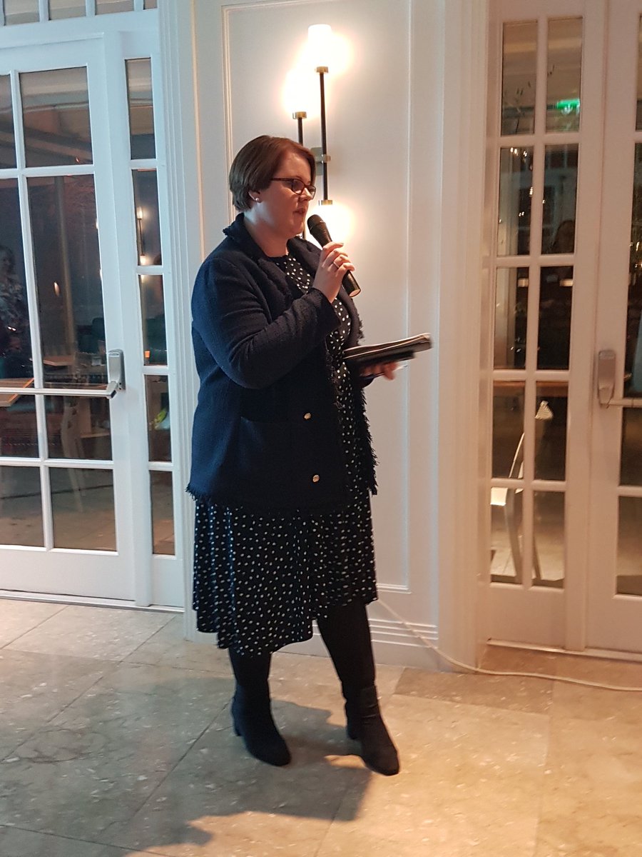 EA_Network_Ire's tweet photo. And we're off at @DylanHotel Hearing from Jennifer McKenna, Director of Sales #theAPAI #networking https://t.co/3rQwG13Kij