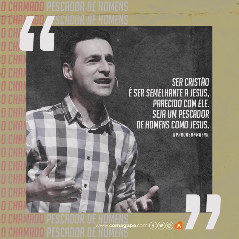 com_agape's tweet photo. Ser cristão é ser
semelhante a Jesus, parecido com Ele.
Seja um pescador de homens como Jesus.
@prrobsonmafra

#ochamado #pescadordehomens
#comagape #maisqueumaigrejaumafamilia https://t.co/D3a5FwI7uB