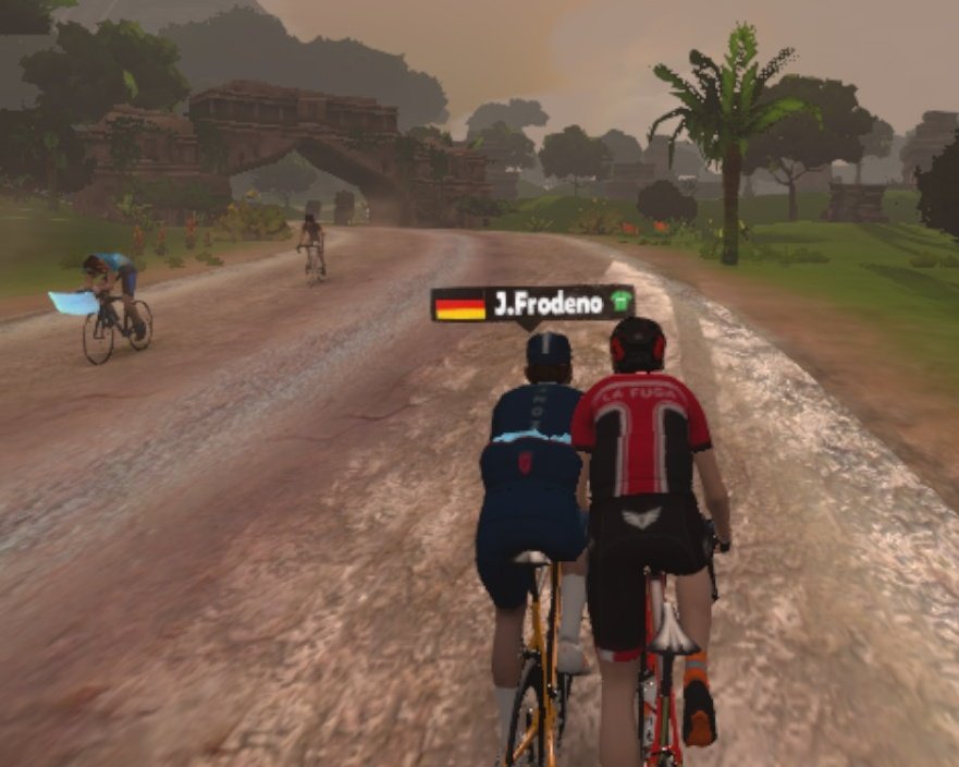Brio23's tweet photo. Training with @janfrodeno on @GoZwift 😉
#RideOn #IRONMANtraining #ironmantri #Triathlon #triathletelife https://t.co/Knxsp9HEKp