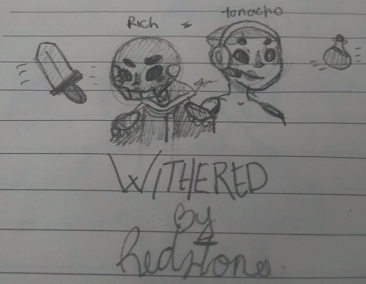 niita1506's tweet photo. unos bocetitos hechos en clase uwu

#uhcespañalive 
#witheredbyredstone #herobrineisreal #equipok #peluchesardientes. https://t.co/go9oPpgYFP